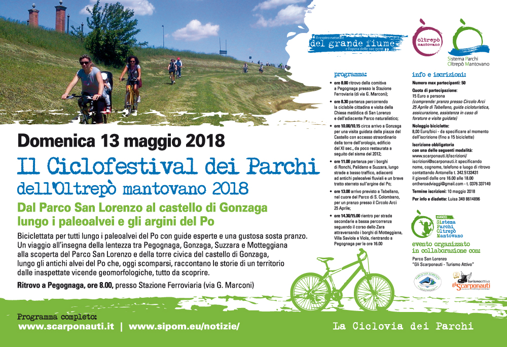 Ciclofestival dei Parchi dell’Oltrepò Mantovano 2018