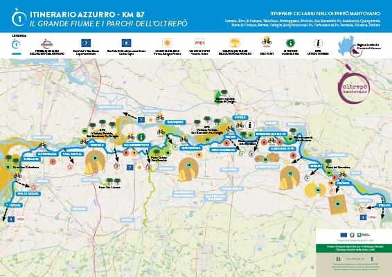 Itinerari ciclabili dell’Oltrepò Mantovano