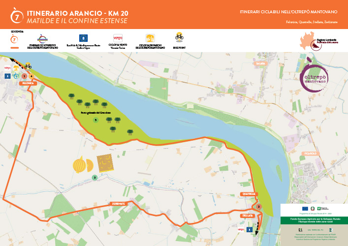 Itinerari ciclabili dell’Oltrepò Mantovano