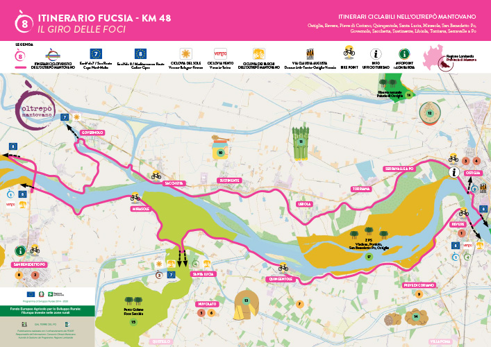 Itinerari ciclabili dell’Oltrepò Mantovano