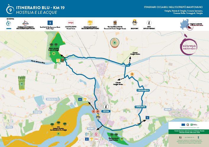 Itinerari ciclabili dell’Oltrepò Mantovano